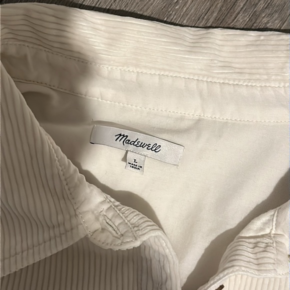 MADEWELL Mini Shirtdress. - Picture 7 of 11